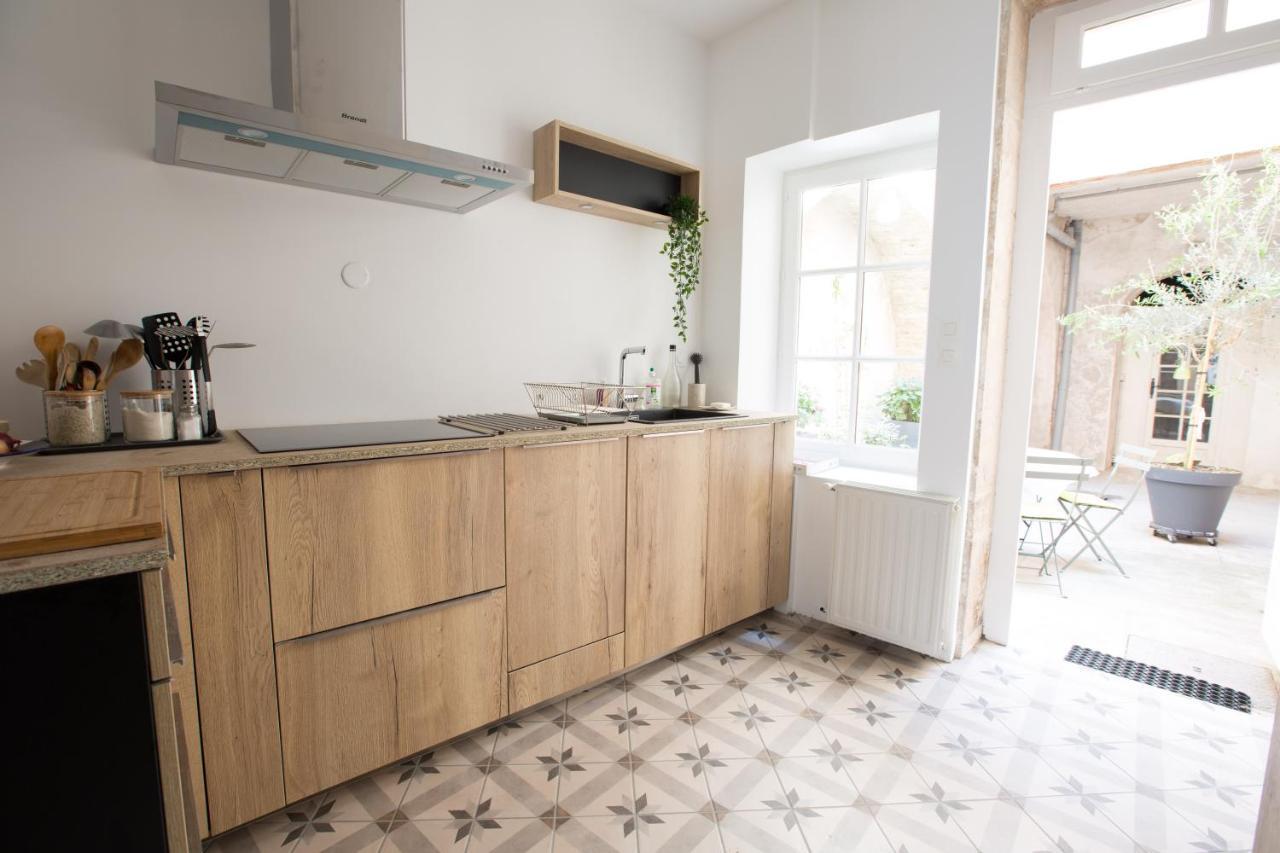 L'Aubertine - Appartement Hypercentre Avec Terrasse Beaune  Exterior foto